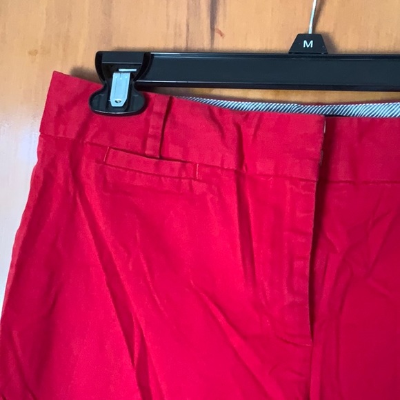 Talbots red size 6 pants (their Signature style) chinos - Picture 2 of 5